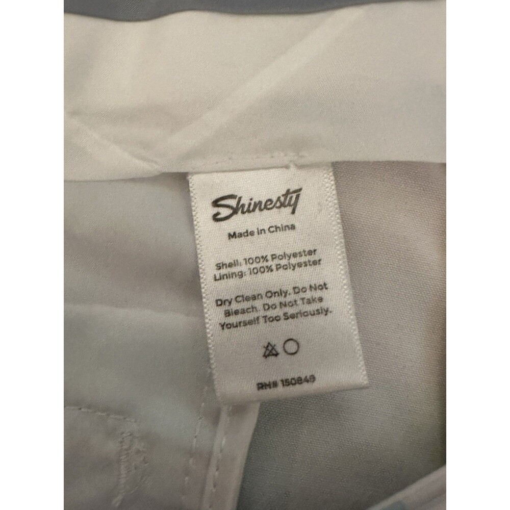 Shinesty Savannah Swinger Pastel Plaid Men's Pants 38x21 Colorful Polyester - Picture 5 of 7